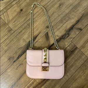 authentic mini Valentino glam lock shoulder bag